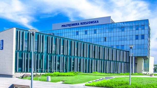 Budynek Politechniki Rzeszowskiej.