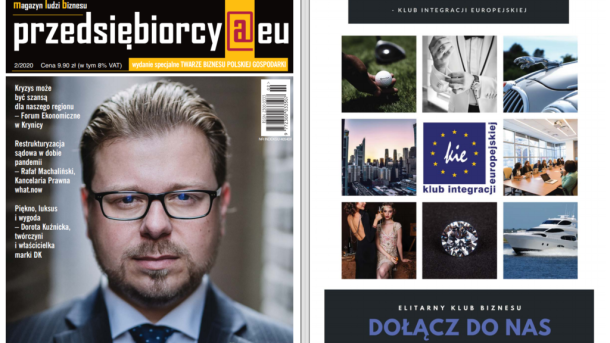 Okładka magazynu przedsiębiorcy.eu